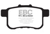 EBC 09-14 Acura TSX 2.4 Greenstuff Rear Brake Pads