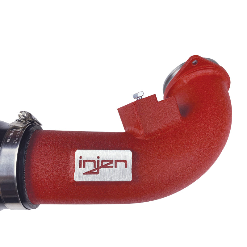 Injen 19-20 BMW Z4 / 2020 Toyota Supra 3.0L Turbo Wrinkle Red SES Intercooler Pipes