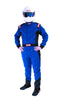 RaceQuip Blue Chevron-1 Suit - SFI-1 XL