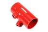 Perrin 2022+ Subaru WRX Red 3in Turbo Inlet Hose w/ Nozzle (Short)