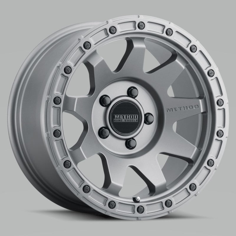 Method MR317 18x9 +18mm Offset 5x150 110.5mm CB Matte Titanium Wheel