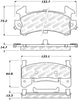 StopTech Sport Brake Pads w/Shims and Hardware - Front