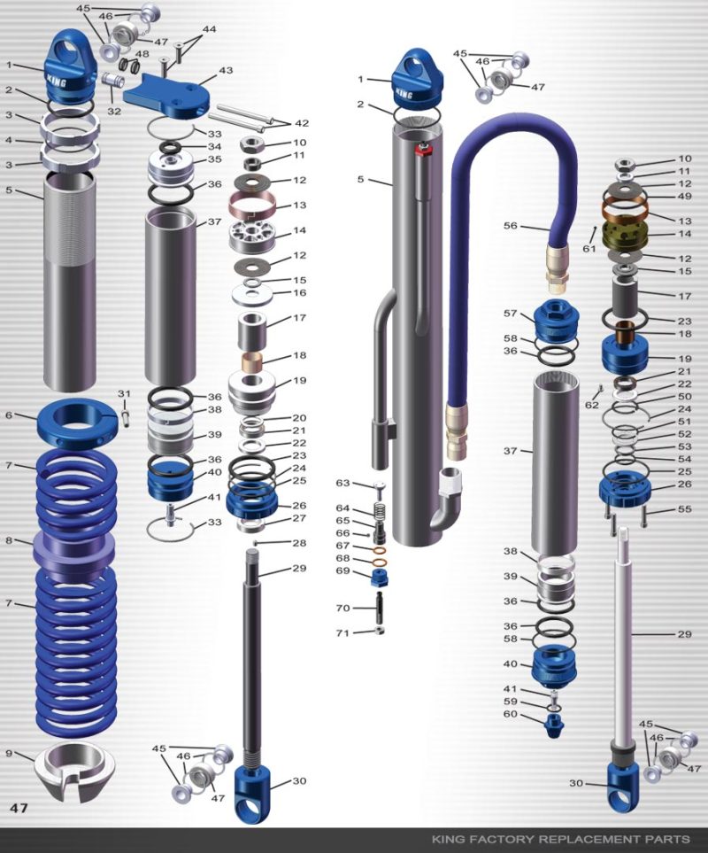 King Shocks 2.0 Compact Bump Stop 2in (Sleeve)