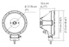 Hella Value Fit 7in Light - 30W Round Spot Beam - LED