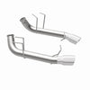 MagnaFlow 13 Ford Mustang Dual Split Rear Exit Stainless Axle-Back Cat Back Exhaust (Competition)