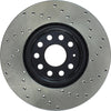 StopTech 06-13 Audi A3/08-09 TT / 06-09 VW GTI Mk V Cryo-Stop Right Front Drilled Rotor