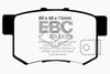 EBC 10-12 Acura RDX 2.3 Turbo Greenstuff Rear Brake Pads