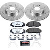 Power Stop 12-15 Honda Civic Front Z26 Street Warrior Brake Kit