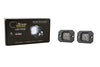 Diode Dynamics Stage Series C1 LED Pod Sport - White Flood Flush BBL (Pair)