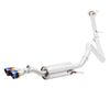 Mishimoto 14-16 Ford Fiesta ST 1.6L 2.5in Stainless Steel Cat-Back Exhaust w/ Burnt Ti Tips