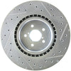 StopTech Select Sport Drilled & Slotted Rotor - Front Left