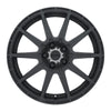 Method MR501 RALLY 17x8 +42mm Offset 5x100 67.1mm CB Matte Black Wheel