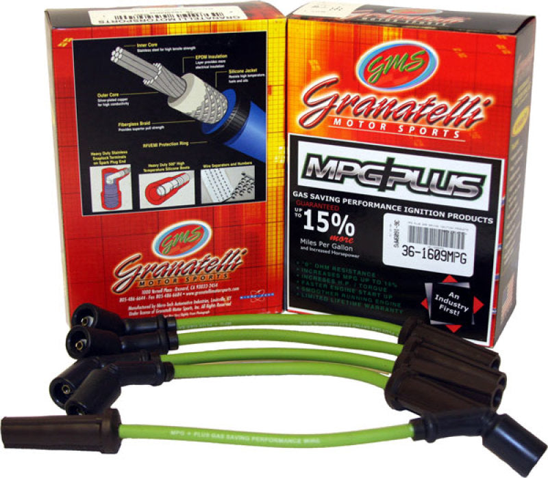 Granatelli 80-90 Jeep Wagoneer 6Cyl 4.2L MPG Plus Ignition Wires