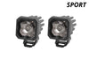 Diode Dynamics Stage Series C1 LED Pod Sport - White Flood Standard BBL (Pair)