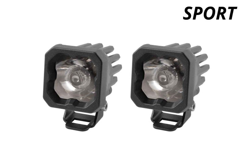 Diode Dynamics Stage Series C1 LED Pod Sport - White Spot Standard ABL (Pair)