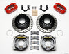 Wilwood Dynapro Low-Profile 11.00in P-Brake Kit Drill-Red Mopar/Dana 2.36in Off w/Snap Ring Brng