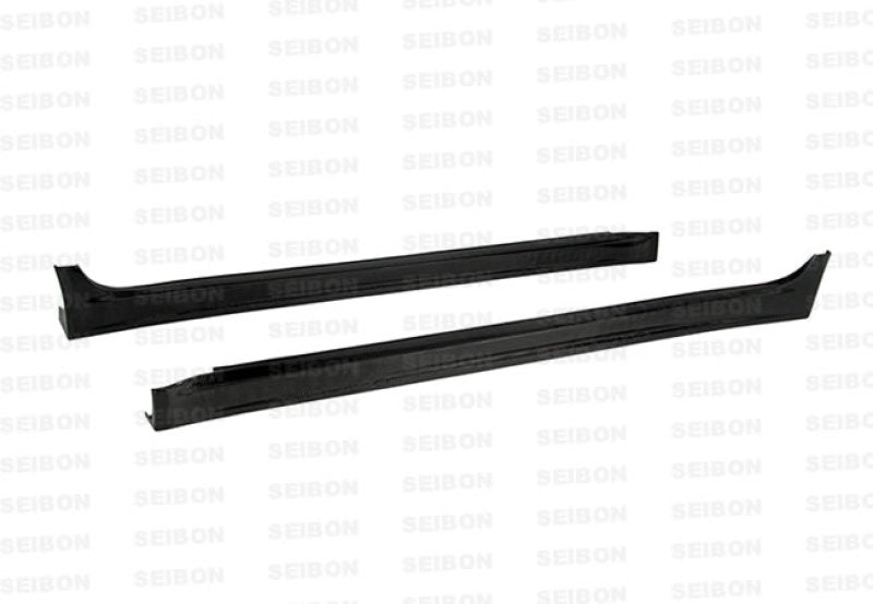 Seibon 08-10 Mitsubishi Evo X VR-style Carbon Fiber Side Skirts