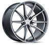 Vossen HF-3 19x9.5 / 5x112 / ET45 / Deep Face / 66.5 - Gloss Graphite Polished Wheel