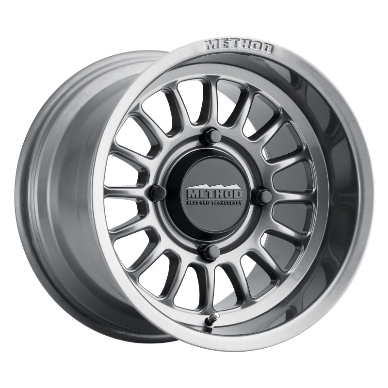 Method MR411 14x7 4+3/+13mm Offset 4x136 106.25mm CB Gloss Titanium Wheel