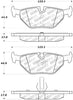 StopTech Street Touring 01-02 BMW Z3 / 03-09 Z4 / 10/90-07 3 Series Rear Brake Pads