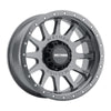 Method MR605 NV 20x10 -24mm Offset 8x6.5 121.3mm CB Gloss Titanium Wheel