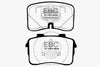 EBC 90-92 Audi V8 3.6 (UFO Rotors) Redstuff Front Brake Pads