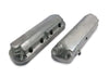 2-Piece Alm Valve Cover Set GM LS Natural Finish