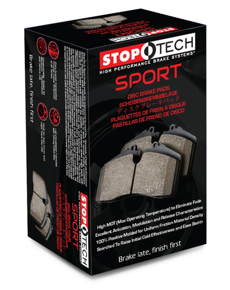 StopTech Performance 15-17 Dodge Charger/Challenger Front Brake Pads