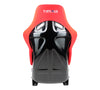 NRG FRP Bucket Seat (Red Cloth) - Large