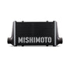 Mishimoto Universal Carbon Fiber Intercooler - Gloss Tanks - 450mm Silver Core - C-Flow - DG V-Band