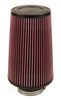 K&N Universal Rubber Filter 3inch FLG / 6inch OD-B / 4-5/8inch OD-T / 9inch L