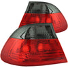 ANZO 2000-2003 BMW 3 Series E46 Taillights Red/Smoke - Outer