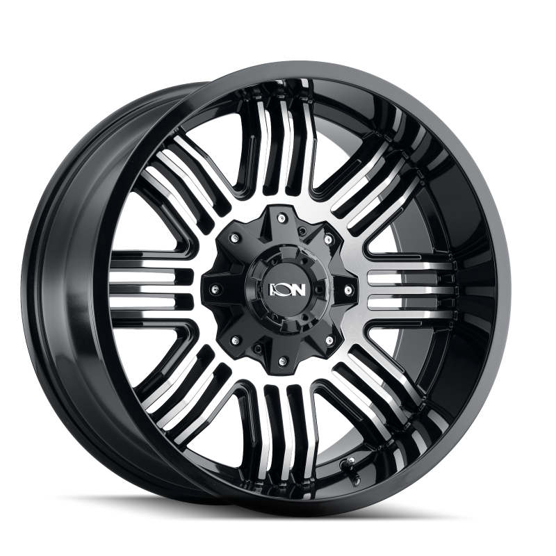 ION Type 144 20x9 / 8x165.1 BP / 18mm Offset / 125.2mm Hub Black/Machined Wheel