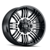 ION Type 144 20x9 / 8x170 BP / 18mm Offset / 125.2mm Hub Black/Machined Wheel