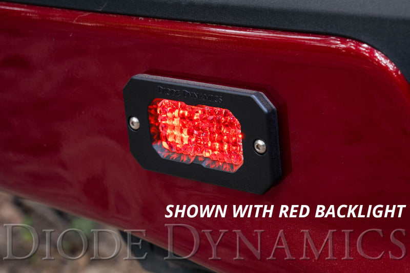 Diode Dynamics Stage Series 2 In LED Pod Sport - White Fog Flush WBL Each