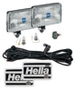 Hella 450 H3 12V SAE/ECE Fog Lamp Kit Clear - Rectangle (Includes 2 Lamps)