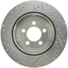 StopTech Select Sport 2011-2012 Dodge Challenger RT Drilled and Slotted Rear Left Brake Rotor