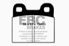 EBC 64-69 Porsche 911 2.0 (M Caliper) (Solid front rotor) Bluestuff Rear Brake Pads