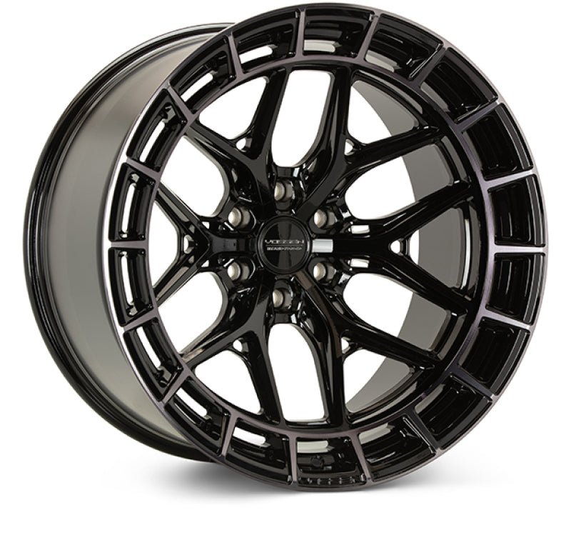 Vossen HFX-1 22x10 / 5x127 / ET-18 / Super Deep / 71.5 CB - Tinted Gloss Black Wheel