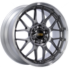 BBS RS-GT 19x8 5x114.3 ET45 Diamond Black Center Diamond Cut Lip Wheel - 82mm PFS Required