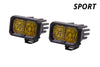 Diode Dynamics Stage Series 2 In LED Pod Sport - Yellow Driving Standard ABL (Pair)