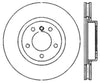 StopTech 95-99 BMW M3 E36 / 98-02 Z3 M Series Front Left Cryo Sport Slotted Rotor