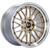 BBS LM 19x11 5x130 ET63 / 71.6 CB Gold Center Diamond Cut Lip Wheel