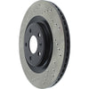 StopTech 12 Audi A6 Quattro/11-12 A7 Quattro/13 Q5/7-11/13 S4/12 S5 Rear Right Drilled Cryo Rotor