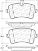 StopTech Street Brake Pads - Rear