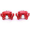 Power Stop 2006 BMW 330i Front Red Calipers w/Brackets - Pair