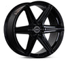 Vossen HF6-2 20x9.5 / 6x135 / ET15 / Deep Face / 87.1 - Gloss Black Wheel