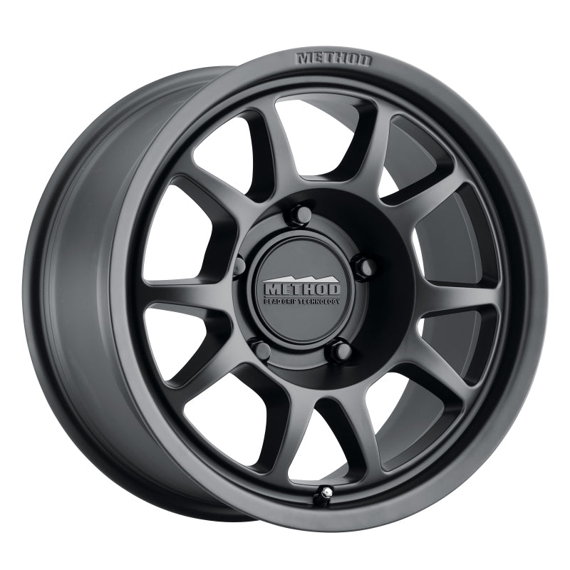 Method MR702 17x8.5 0mm Offset 5x150 110.5mm CB Matte Black Wheel