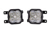 Diode Dynamics SS3 LED Pod Max Type AS Kit - Yellow SAE Fog