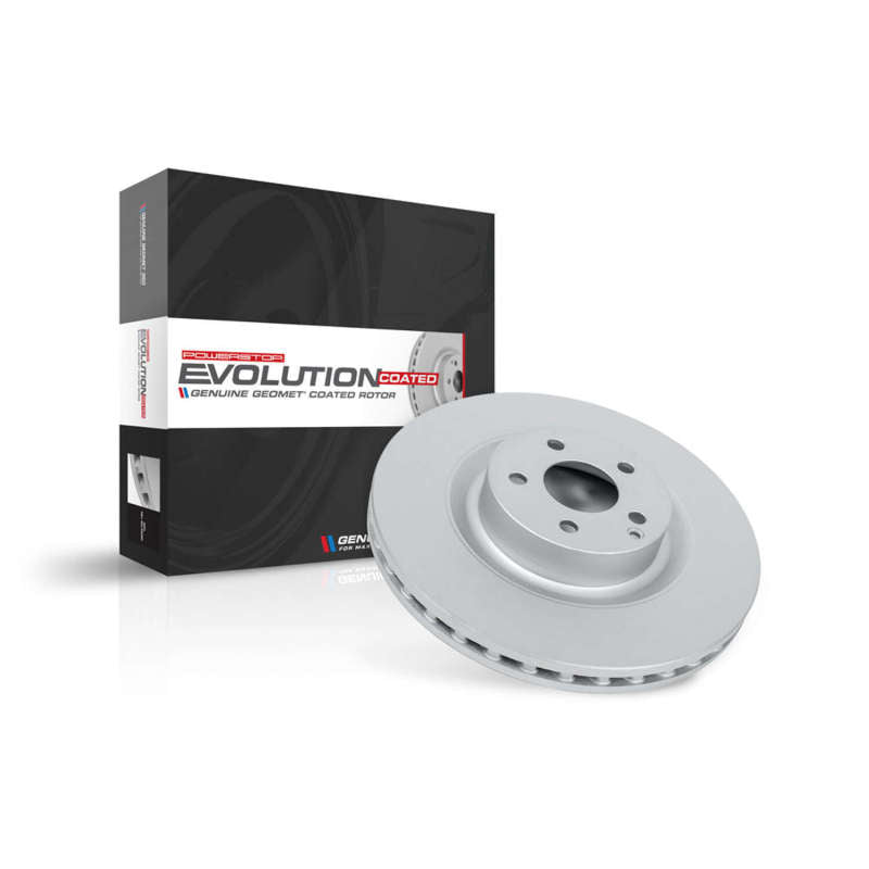 Power Stop 12-16 Audi A4 Front Evolution High Carbon Geomet Coated Rotor